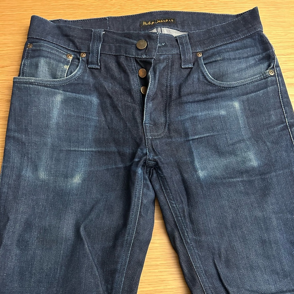Nudie Jeans 30x34 slim straight blue